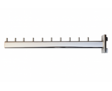 Кронштейн (Флейта) в рейку ровный 40 см