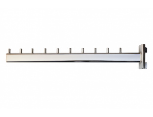 Кронштейн (Флейта) в рейку ровный 40 см