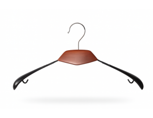 Плічка вішалки для одягу з Дерев'яною вставкою 41 см