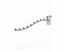 Мини флейта на сетку 32 см, 9 шариков