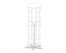 Стойка открыточная, настольная на 30 карманов