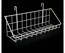 Корзина на сетку 42х20 см с низкими бортами