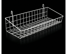 Корзина на сетку 42х20 см с высокими бортами