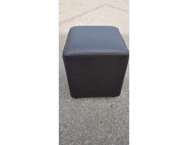 Пуфик квадрат ( черный )-35×35×40см.