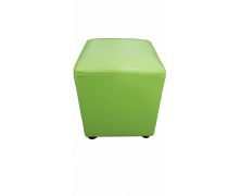 Пуфик квадрат ( зеленый )-35×35×40см.
