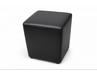 Пуфик квадрат ( черный )-35×35×40см.