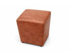Пуфик квадрат ( коричневый )-35×35×40см