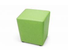 Пуфик квадрат ( зеленый )-35×35×40см.