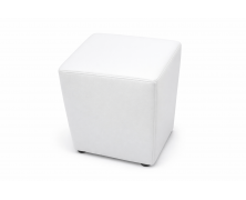 Пуфик квадрат ( белый )-35×35×40см.