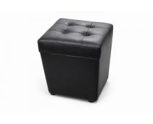 Пуфик (черный) Открывающийся