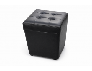 Пуфик (черный) Открывающийся