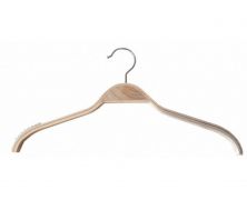 Плічка вішалки бамбук жіночий для одягу антиковзаюча трикотаж 38 см