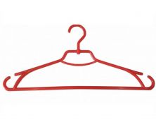 Плечики вешалки пластиковые для одежды Лиза Украина 43 см (красная)