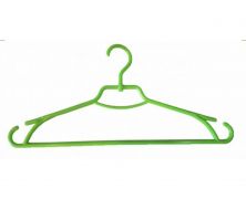 Плечики вешалки пластмассовые для одежды Лиза Украина 43 см (салатовая)