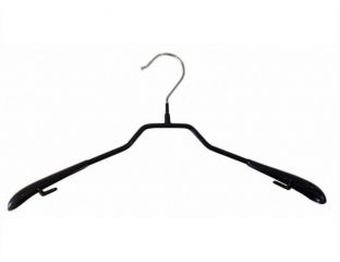 Плічка вішалки силіконова для одягу без перемички 38см (жіноча)
