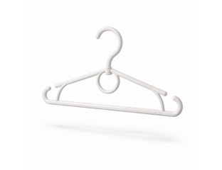 Вешалка плечики пластмассовые детские-Украина 32 см (белая)