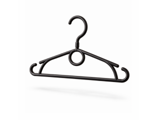 Детские Вешалки Для Одежды 32 см (Черные)